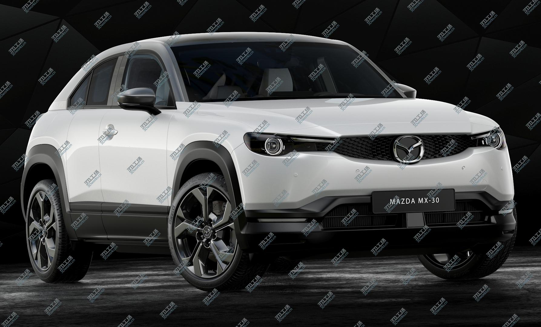 images/goods_img/20210319/2021 Mazda MX-30 3D model/2.jpg